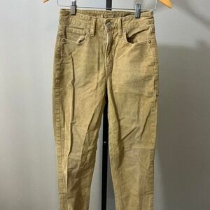 American‎ Eagle Tan corduroy straight leg pants